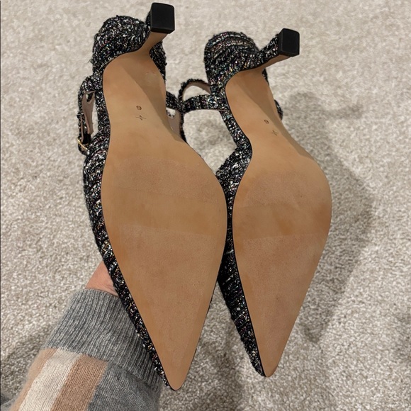 Elegant Multicolor Tuckernuck size 6 Women's Slingback Heels - Picture 7 of 8